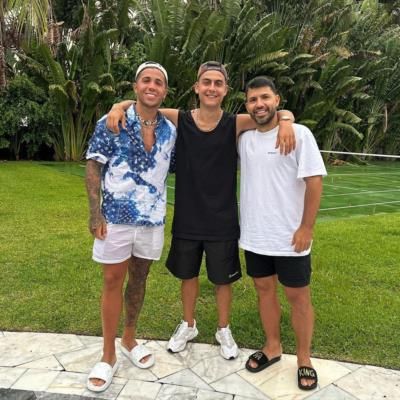 Paulo Dybala And Friends Enzo Fernández And Sergio Agüero