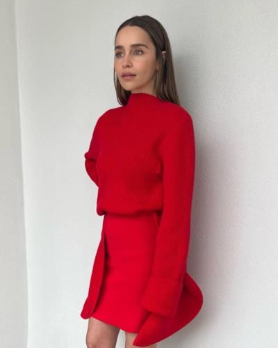 Emilia Clarke Stuns In Vibrant Photoshoot, Flaunting Bold Fashion Choices