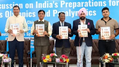Sports minister Mansukh Mandaviya joins top Olympians in panel discussion on India's preparations for Paris Olympics