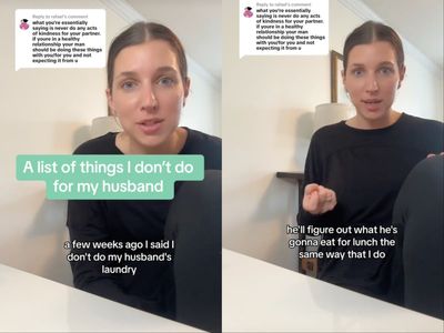 Wife goes viral for list of tasks that she won’t do for her husband