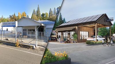 Rivian Turned An Old Yosemite Gas Station Into Its First Charging Outpost