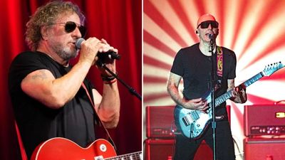 “Joe has taken the essence of Eddie's guitar solos, and he puts his heart and soul into it… it's so much better than a guy just mimicking him exactly”: Sammy Hagar can’t believe how good Joe Satriani sounds playing Van Halen songs