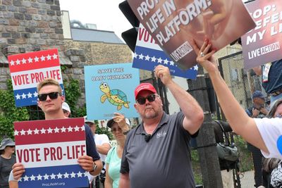 Conspicuously absent from Republican convention was any mention of abortion