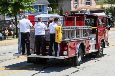 Firefighters pay tribute to chief killed by Trump shooter at funeral