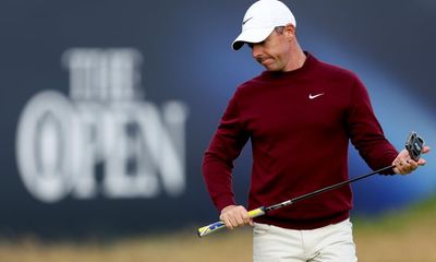 Rory McIlroy misses cut and admits wind was too much for him at the Open