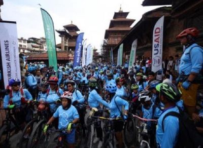 "The Kora Challenge": Nepal largest cycling event, thousands participate
