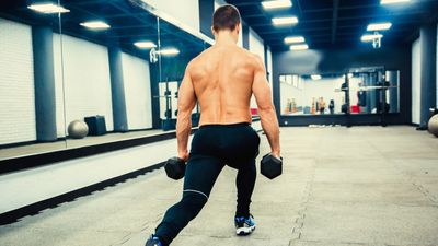 Sculpt lower body muscle and strengthen your core with two dumbbells and this 6-move workout