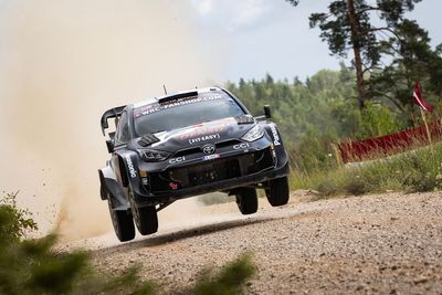 WRC Latvia: Rovanpera scores 200th career stage win, Ogier survives scare