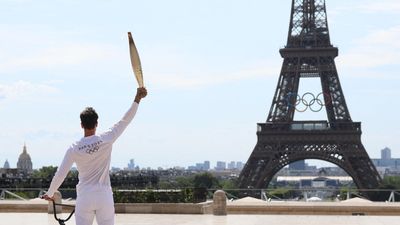 Olympic torch continues its final relay across France