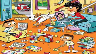 Vision test: Only true foodies can spot the hidden cake slice in this photo