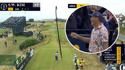 Watch The Stunning Moment Si Woo Kim Makes First Hole-In-One Of 2024 Open