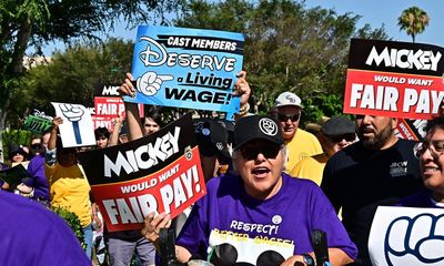 Disneyland workers in Anaheim, California, vote to authorize strike