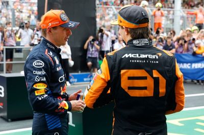 Verstappen wary of "spreading false hope" of beating McLaren