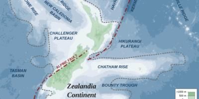 New Continent Zealandia Discovered Underwater Near New Zealand