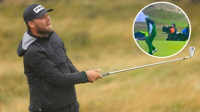 Daniel Brown Nearly Hits LIV Golf's Dean Burmester At Open Championship After Wayward Tee Shot