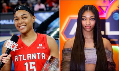 Angel Reese hyped up Allisha Gray during WNBA All-Star weekend using a hysterical Quinta Brunson meme