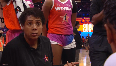 A mic’d-up Cheryl Miller made a delightful admission to the Team WNBA huddle during this year’s All-Star Game