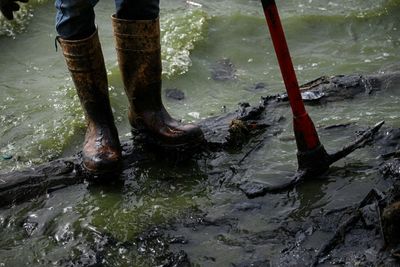 Oil-tainted Lake A Symptom, And Symbol, Of Venezuela's Collapse