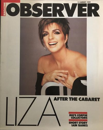 A meeting with Liza Minnelli, 1989