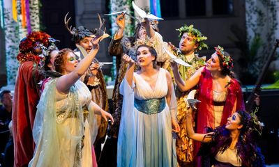 Acis and Galatea review – a hectic take on Handel’s perfectly formed confection