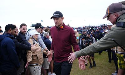 ‘I had to choke back the tears’: Justin Rose after missing out on Open glory