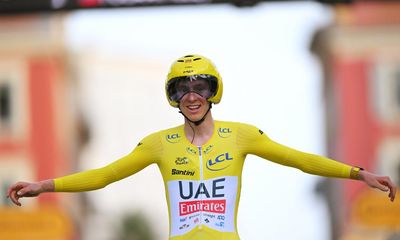 Tadej Pogacar wraps up Tour de France victory to seal historic double