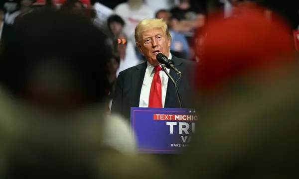 Trump leads Republicans in take-downs of Biden after news he’s dropping out
