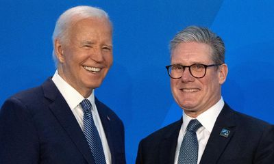 Starmer praises Biden’s ‘remarkable’ career after US election withdrawal