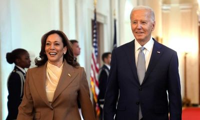 US election live updates: top Democrats back Kamala Harris as donations surge after Biden steps aside