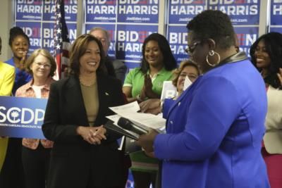 Democrats Rally Behind Kamala Harris For Presidential Nomination