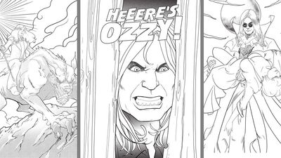 Rejoice! An official Ozzy Osbourne colouring book is on the way