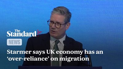 Keir Starmer vows to 'fire up' training of skilled workers in UK and end 'over-reliance' on immigration