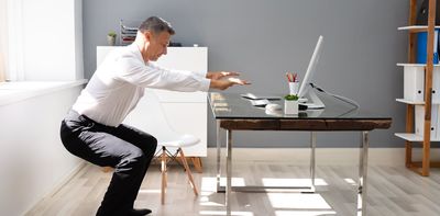 Desk jobs can be killers – here’s how strength training at work can help