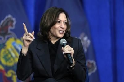 Kamala Harris Unveils New Logo For 2024 Presidential Campaign