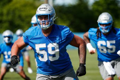 Lions place fourth-round rookie on NFI list to start training camp