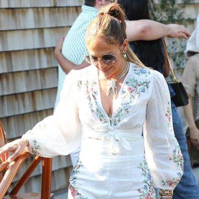 Jennifer Lopez Goes Full-On Eurocore in Her 55th Birthday Lunch Outfit