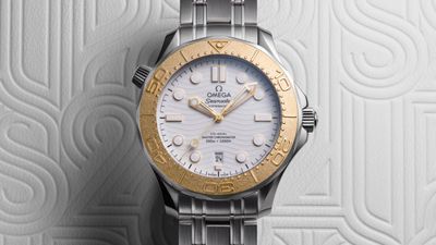 Omega debuts two Olympic-themed watches that look like gold medals