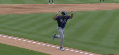 The Yankees broadcast was so unimpressed with Jose Siri’s prolonged HR celebration while losing