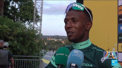 Tour de France green jersey winner Biniam Girmay now aiming for Olympic glory