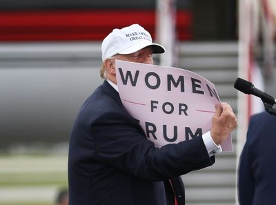 Harris Shines Light On Trump's Women Problem