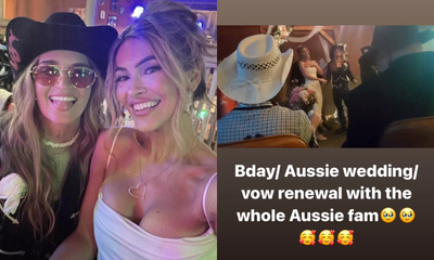 G Flip And Chrishell Stause Renewed Their Vows In Australia And The Photos Are Honestly Adorable