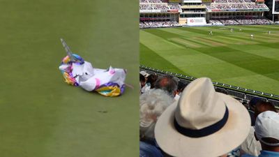 When a 'Unicorn Balloon' interrupted play during England vs West Indies match at Trent Bridge - Watch