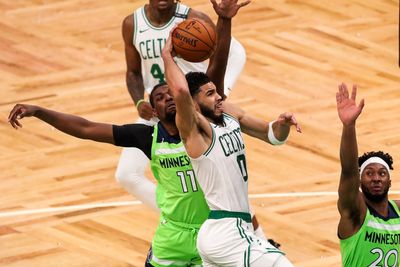 Jayson Tatum hangs 53 points on the Timberwolves in historic outing
