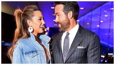 Blake Lively rubbishes DIVORCE rumours with Ryan Reynolds; shares pic kissing hunk on 'Deadpool and Wolverine' sets