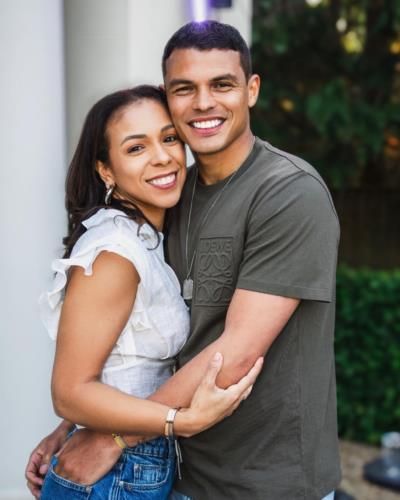 Thiago Silva And Wife Cherishing A Heartwarming Moment Together