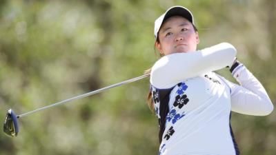 Allisen Corpuz Showcasing Her Skills On The Golf Course