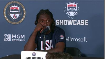 Jrue Holiday Shut Down Reporter’s Question About Kevin Durant in Team USA Presser