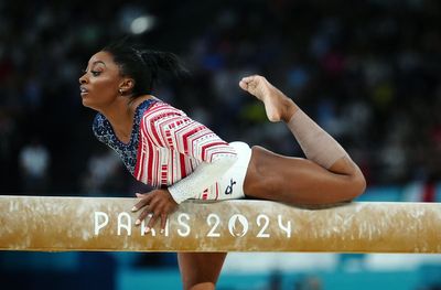 When is Simone Biles next competing at Paris 2024 Olympics?