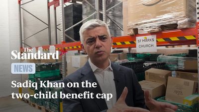 Sadiq Khan: Government must scrap two child benefit cap 'as soon as it can'