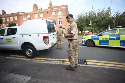 Scream heard and ‘blood everywhere’ after soldier stabbed near barracks